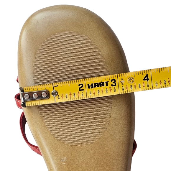 Liz Claiborne Flex Bright & Sunny Strappy Flower Sandals Size 8M - Picture 11 of 12